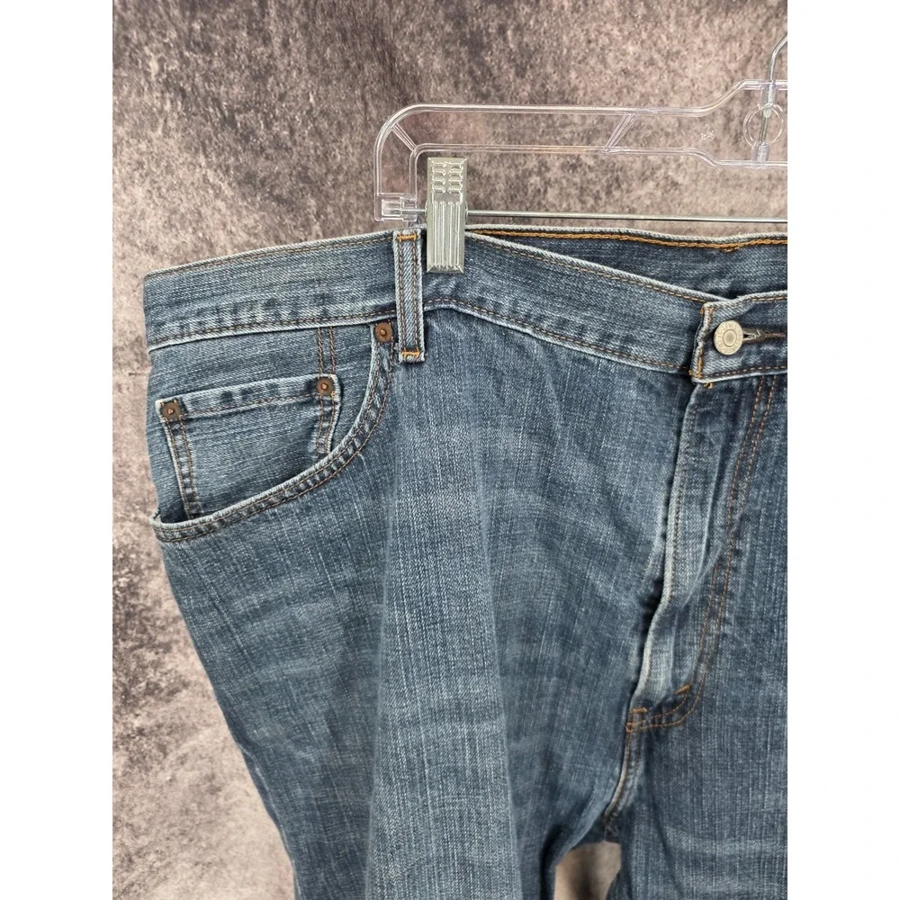 Levis 599 Jeans Mens 48 X 30 Blue‎ Giant Fit Baggy Loose Skater Medium Wash